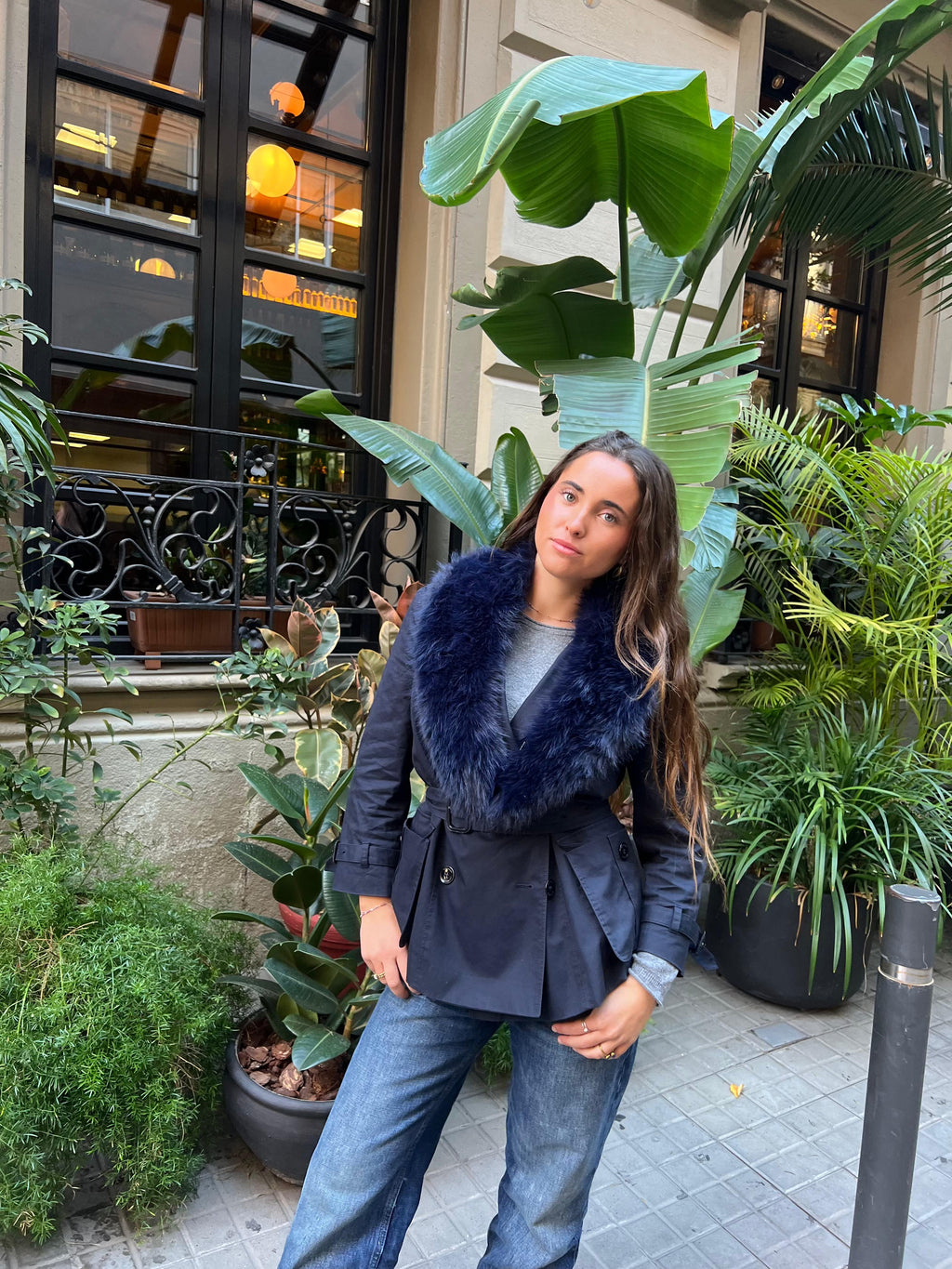 Cuello Saura Navy