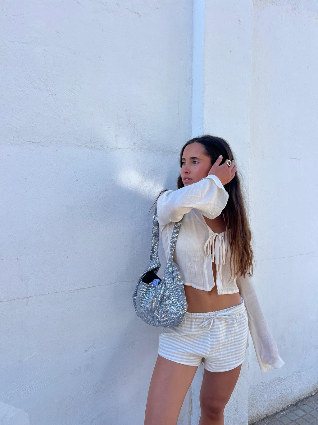 The Halo Bag — Silver