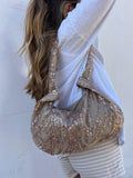 The Halo Bag — Champagne