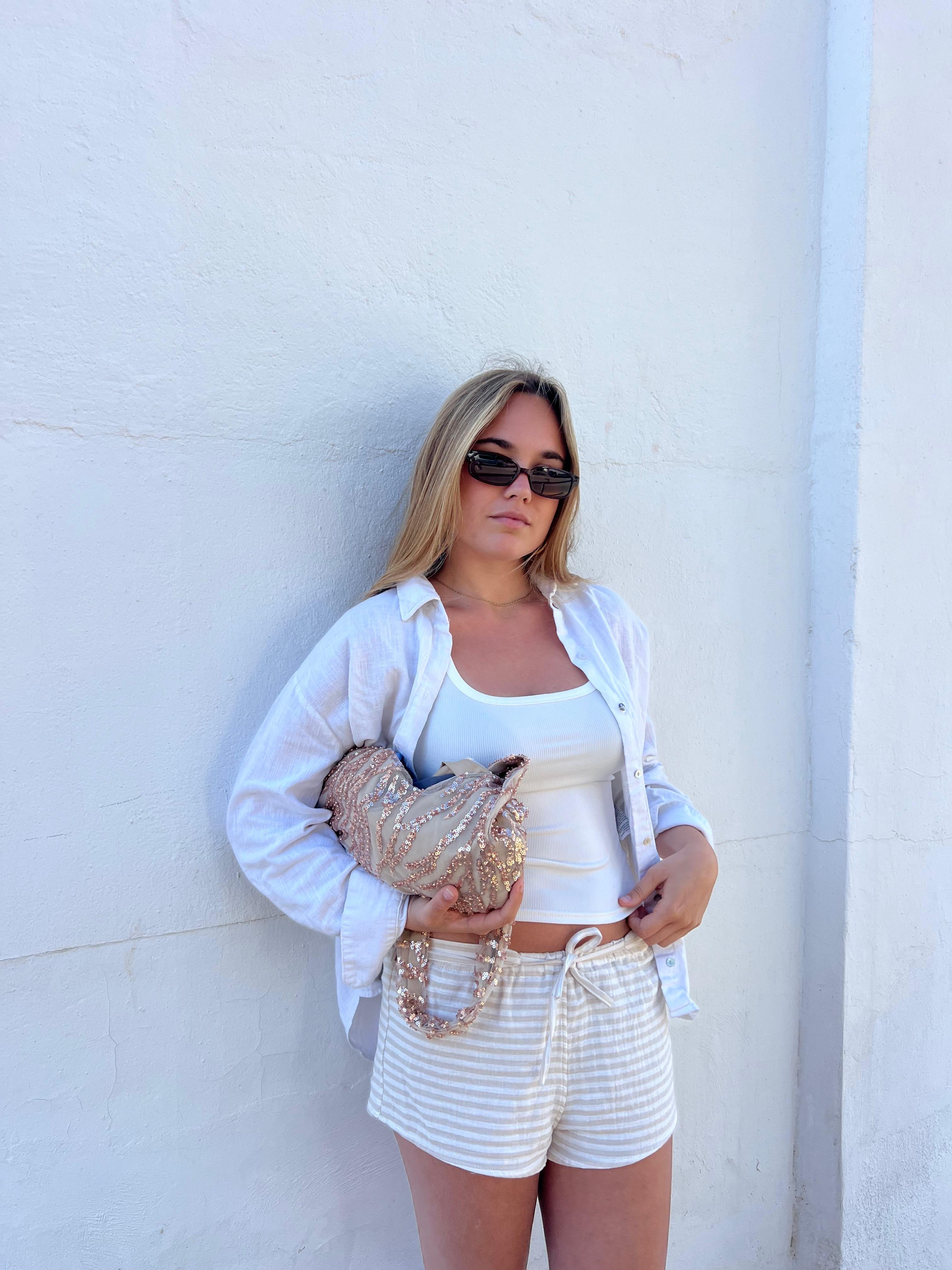 The Halo Bag — Champagne