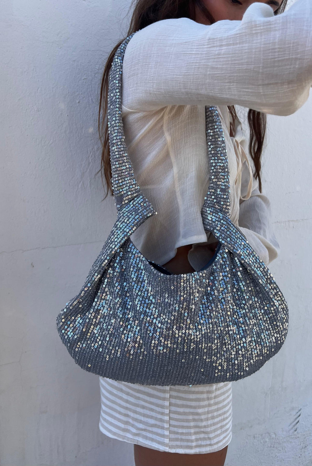 The Halo Bag — Silver