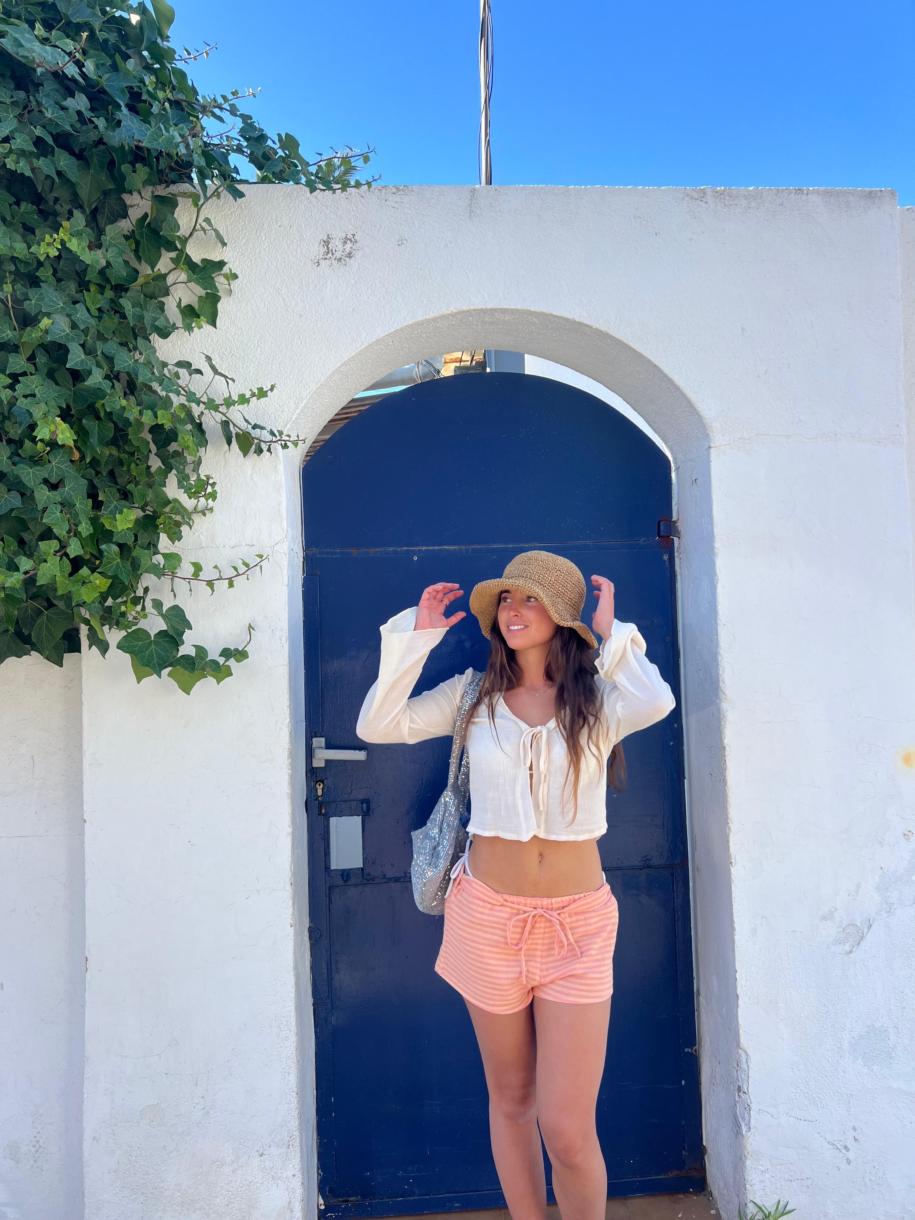Coral Reversible Shorts